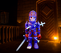 The Skeleton Knight of Clearwater!